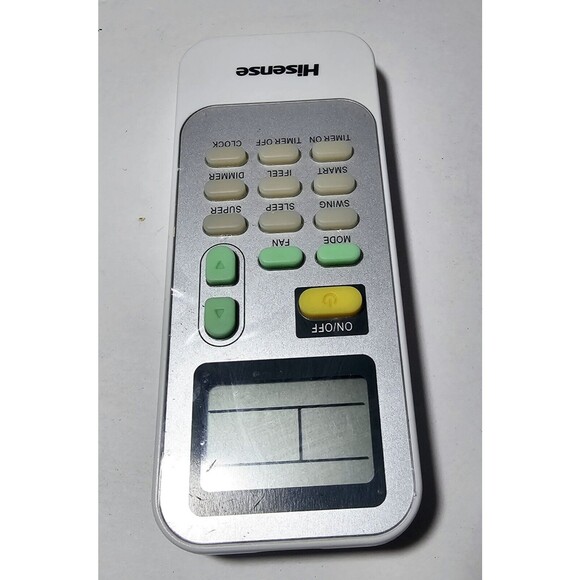 Hisense Air Conditioner AC Remote Control DG11J1-98 Genuine OEM Tested/Works - Picture 4 of 11